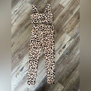 Anthropologie Allfenix workout set